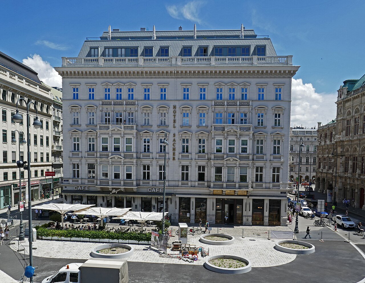 Hotel Sacher Vienna facade